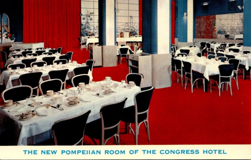 Oregon Portland Congress Hotel The Pompeiian Banquet Room