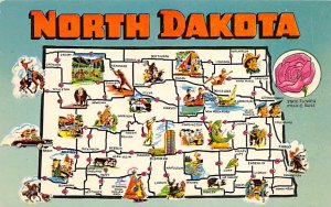 North Dakota USA Postcard Unused