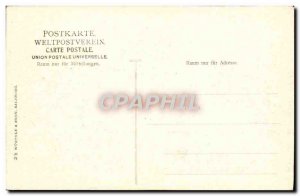 Postcard Old Salzburg Vom Kapuzinergarten