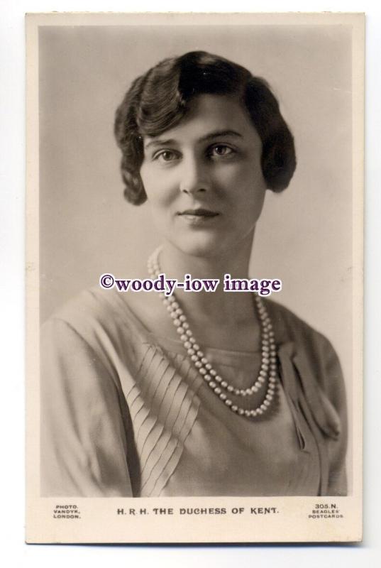 r1497 - Duchess of Kent was Princess Marina of Greece - postcard