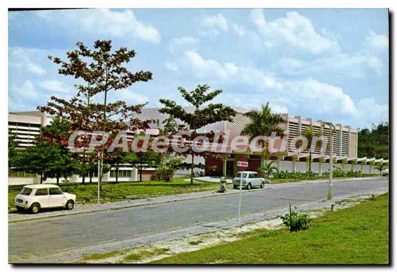 Postcard Modern Library University Of Malaya