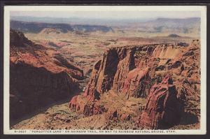 Forgotten Land on Rainbow Trail,UT Postcard