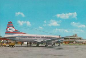 Martinair PH-CGD Holland Plane Beek Euromotel Dutch Postcard