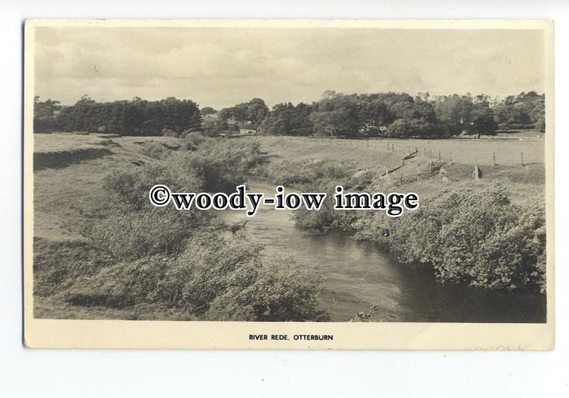 tq1644 - N'Humb - The River Rede, in Otterburn, in the 1950s - Postcard 