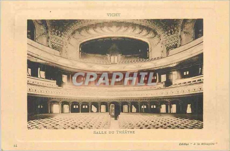 CPA Vichy Salle du Theatre