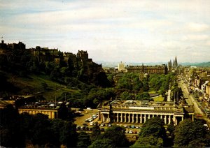 Scotland Edinburgh View From The Top Of The Scott Monument