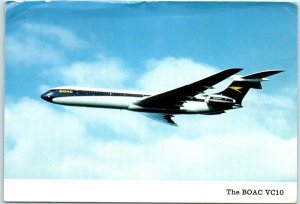 Postcard - The BOAC VC10