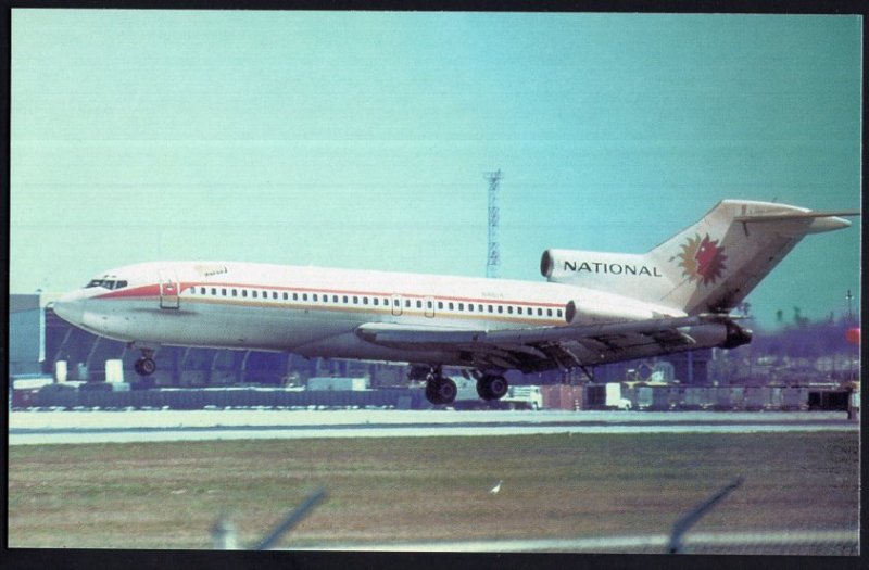 National Airlines Boeing 727 Chrome 1950s-1970s