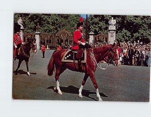 Postcard H.M. The Queen at Trooping The Colour Ceremony, London, England