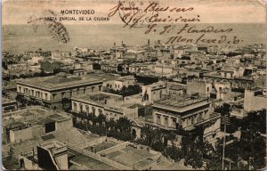 Uruguay Montevideo Lago Azul Villa Dolores Vintage Postcard C099