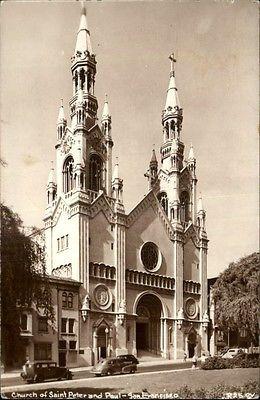 SAN FRANCISCO CA Church of Saint Peter and Paul Old Real ...