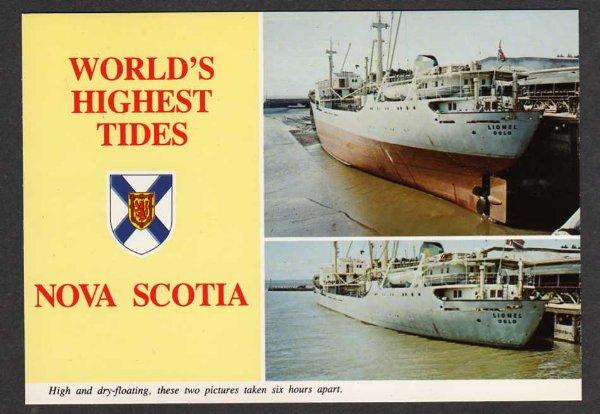 NOVA SCOTIA NS Lionel Oslo Norwegian Norway Ship Carte Postale Canada Postcard