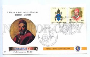 418636 Vatican 1999 year Pope Urbanus VIII First Day COVER