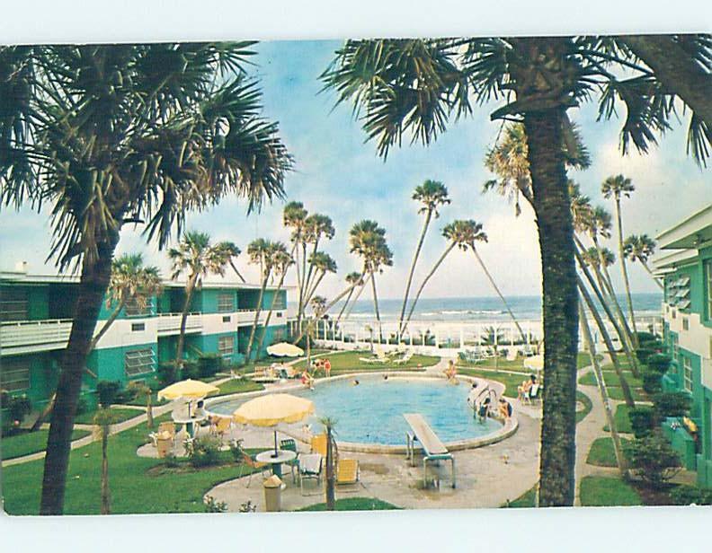 Pre-1980 MOTEL SCENE Ormond Beach Florida FL G7498