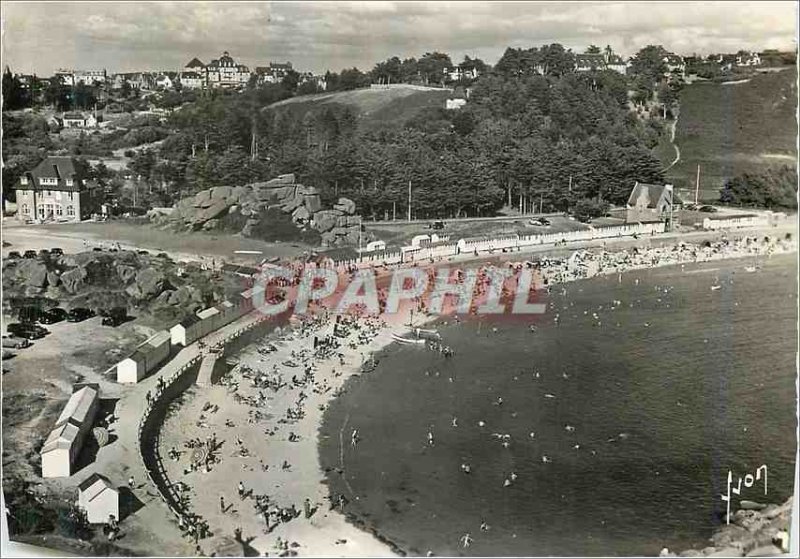 Postcard Modern Trebeurden (C N) General view of the beach and the City Tresmeur