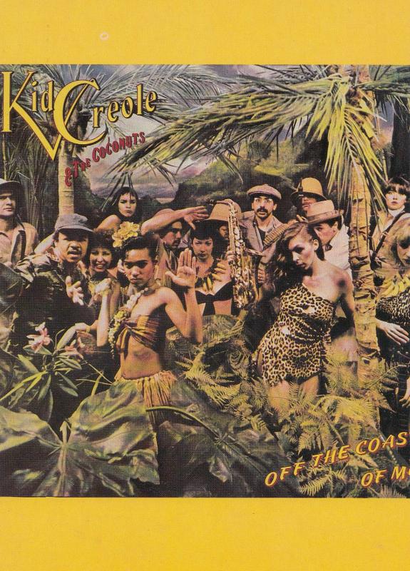 Kid Creole LP Off The Coast Of Me Rare French Postcard