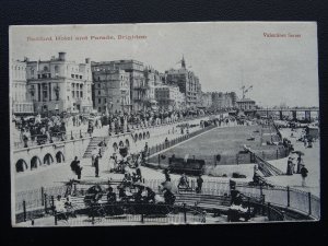 Sussex BRIGHTON Bedford Hotel & Parade c1903 Postcard by Valentine