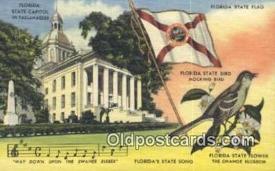 Tallahassee, Florida, FL State Capital USA Unused 