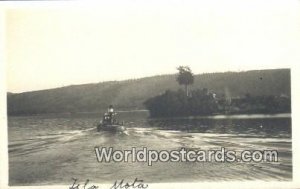 Real Photo Isla Mota Brazil Unused 