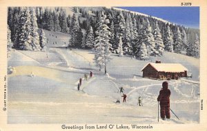 Greetings from - Land O Lakes, Wisconsin WI  