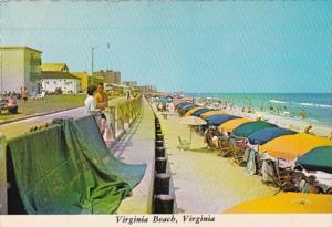 Virginia Virginia Beach Superb Surf & Rolling Waves 1971