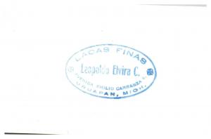 Mexican Lacquerware Workshop, Uruapan - Elvira C. Leopoldo postcard