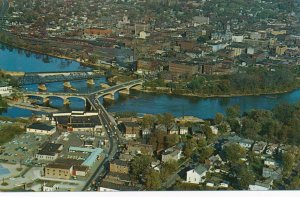 Zanesville, Ohio - Y-Bridge City - Muskingum River at Licking River