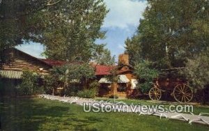 Court Yard, Buffalo Bill Museum - Cody, Wyoming