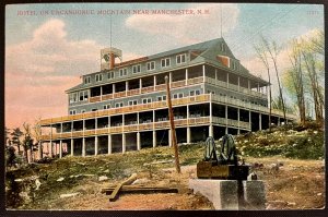 Vintage Postcard 1907-1915 The Uncanoonuc Hotel Manchester (Goffstown) NH