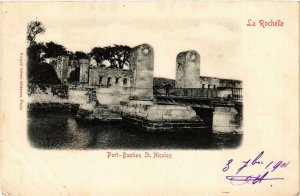 CPA La ROCHELLE PORT-BAstion St-NICOLAS (666751)