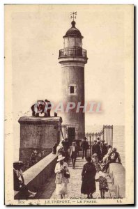 Old Postcard Le Treport Le Phare