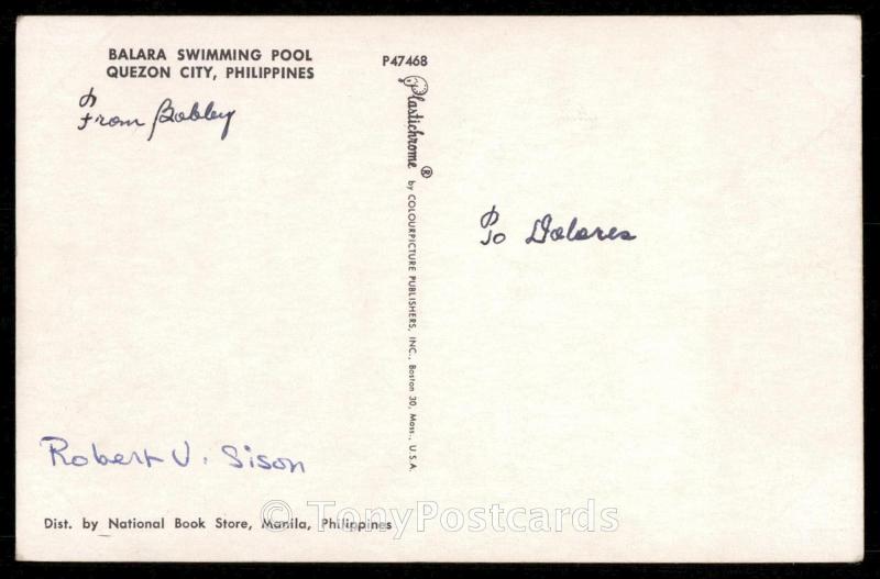 Balara Swimming Pool, Quezon City Asia & Middle East Philippines