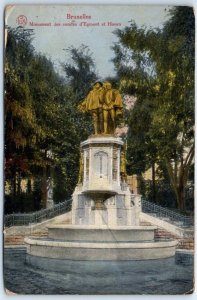 M-55447 Monument to the Counts of Egmont and Hoorn Brussels Belgium