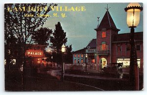 1971 LAKE GEORGE NY GASLIGHT VILLAGE THEATRE EARLY SILENT MOVIES POSTCARD P2906