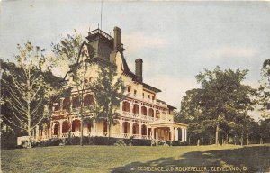 Cleveland Ohio c1910 Postcard Residence John D. Rockefeller