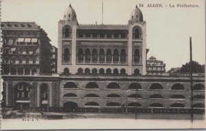 Algeria Algiers, Alger La Prefecture Vintage Postcard C157