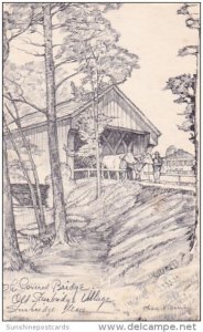 The Old Covered Bridge Dummerston Vermont 1972