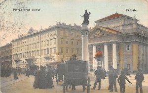 Lot 81 piazza della borsa italy trieste carriage sent to Ploiesti