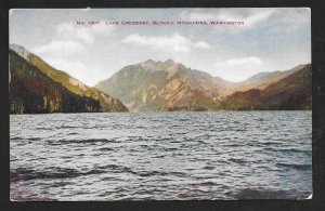 Lake Crescent Olympic Mts WA Unused c1910s