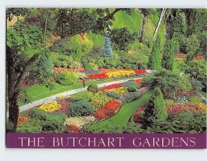 Postcard The Butchart Gardens, Victoria, Canada
