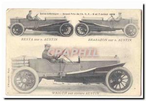 Grand Prix Circuit 1907 LACF Seine Inferieure Resta Austin Brabazon and Wright