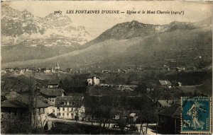 CPA Les FOntaines D'Ugine - Ugine et le Mont Charvin (2414 m) (989035)