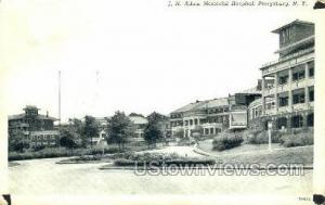 J.N. Adam Memorial Hospital Perrysburg NY 1939