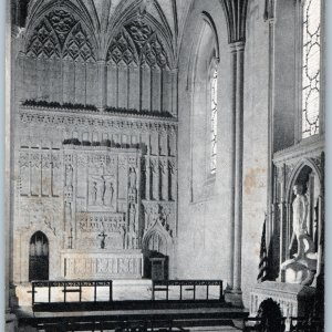 c1910s Washington DC St. John Cathedral Chapel Church Altar Photo Horydezak A189