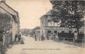 uk43011 grand quevilly rue d eglise france seine inferiore