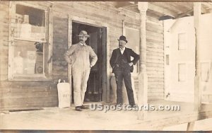 Men on Porch - Liberty, New York NY  