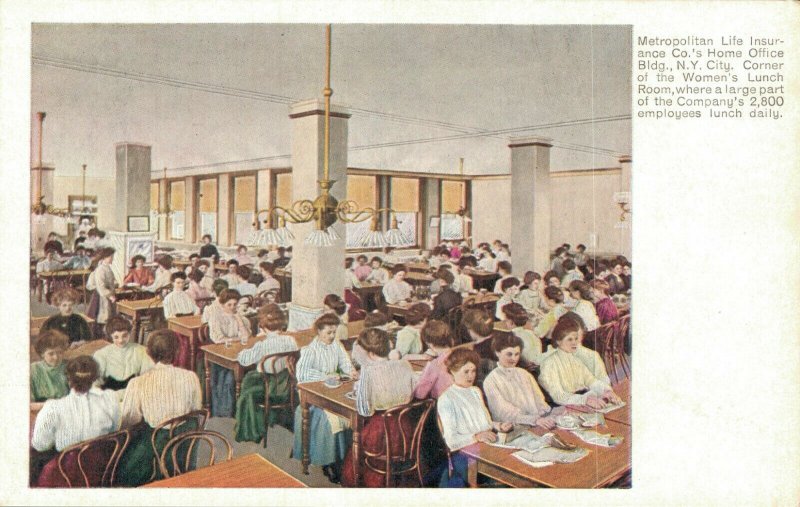 USA - Metropolitan Life Insurance Home Office Building - Women Lunchroom 04.23