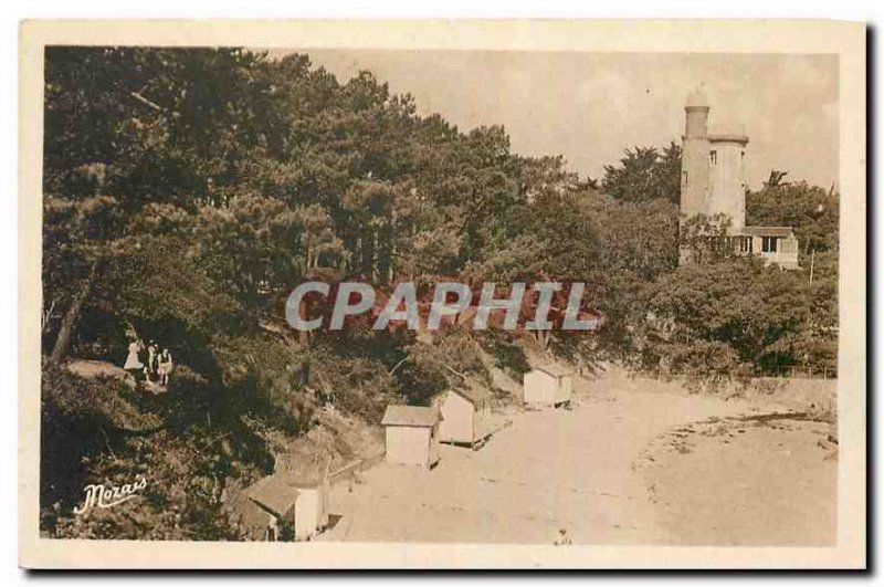 Old Postcard Island Normoutier Vendee Beach Anse Rouge