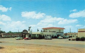 Grenada MS Monte Cristo Court & Restaurant Old Cars Postcard