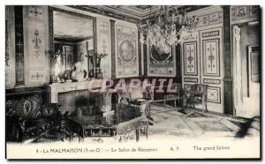 Malmaison - Napoleon - The Reception hall - Old Postcard